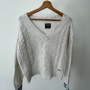 Abercrombie and Fitch v neck sweater